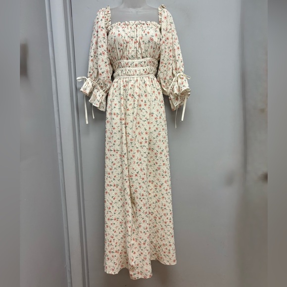 It’s NOMB Dresses & Skirts - 🌸 it’sNOMB Floral Smocked Maxi Dress | Romantic Cottagecore Style 🌸 NWT